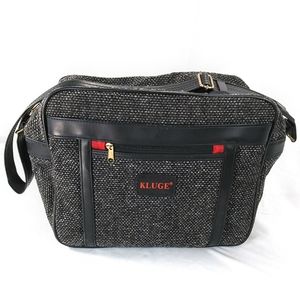 EUC VINTAGE KLUGE carry-on Luggage Bag